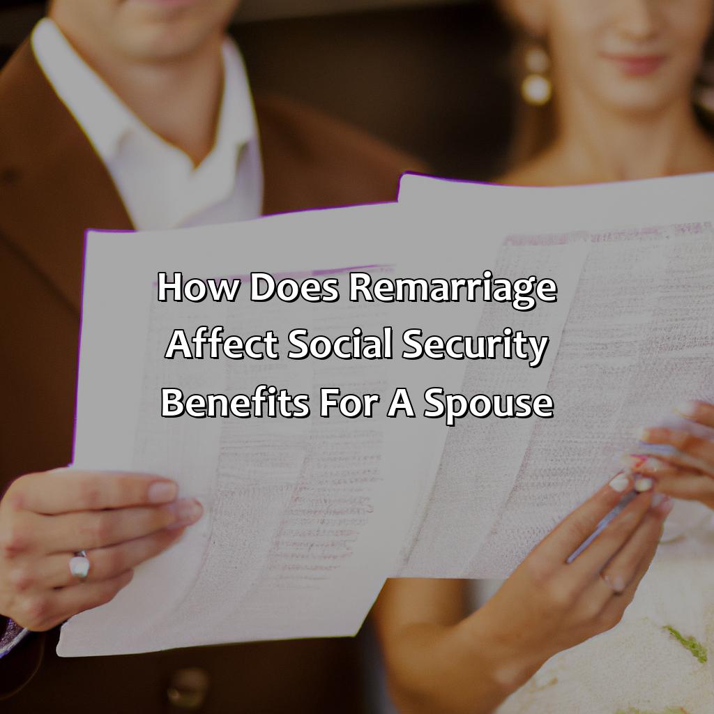 How does remarriage affect Social Security benefits for a spouse?-which wife gets the social security?, 