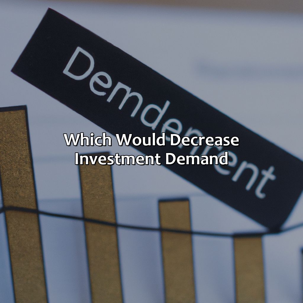 Which Would Decrease Investment Demand?