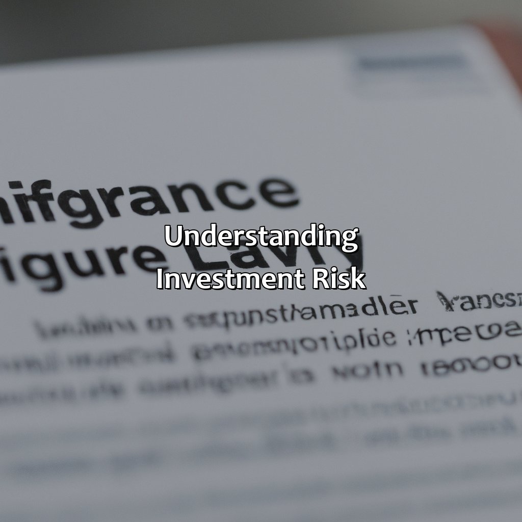 Understanding investment risk-who bears the investment risk in variable life insurance products?, 