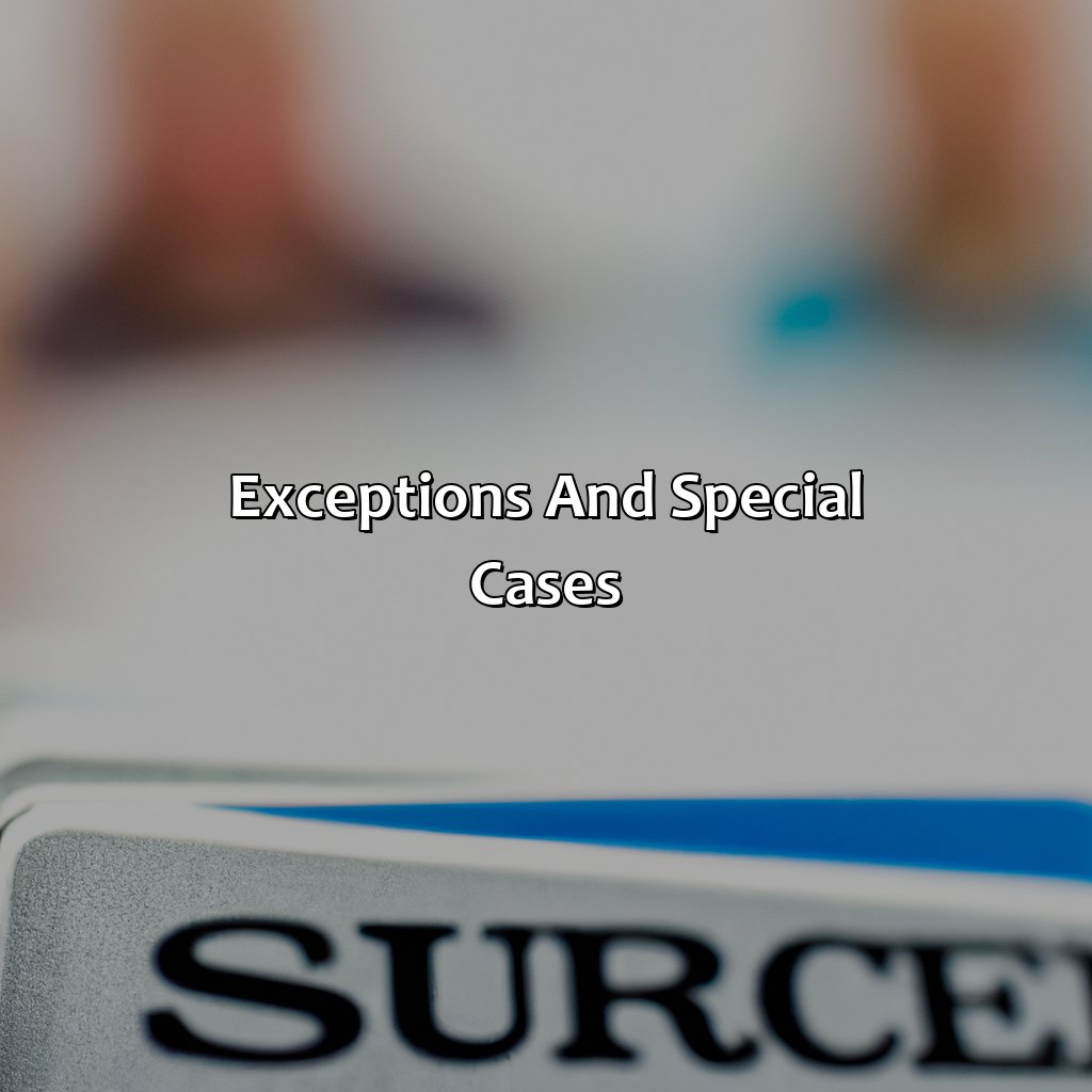 Exceptions and Special Cases-who has a social security number?, 