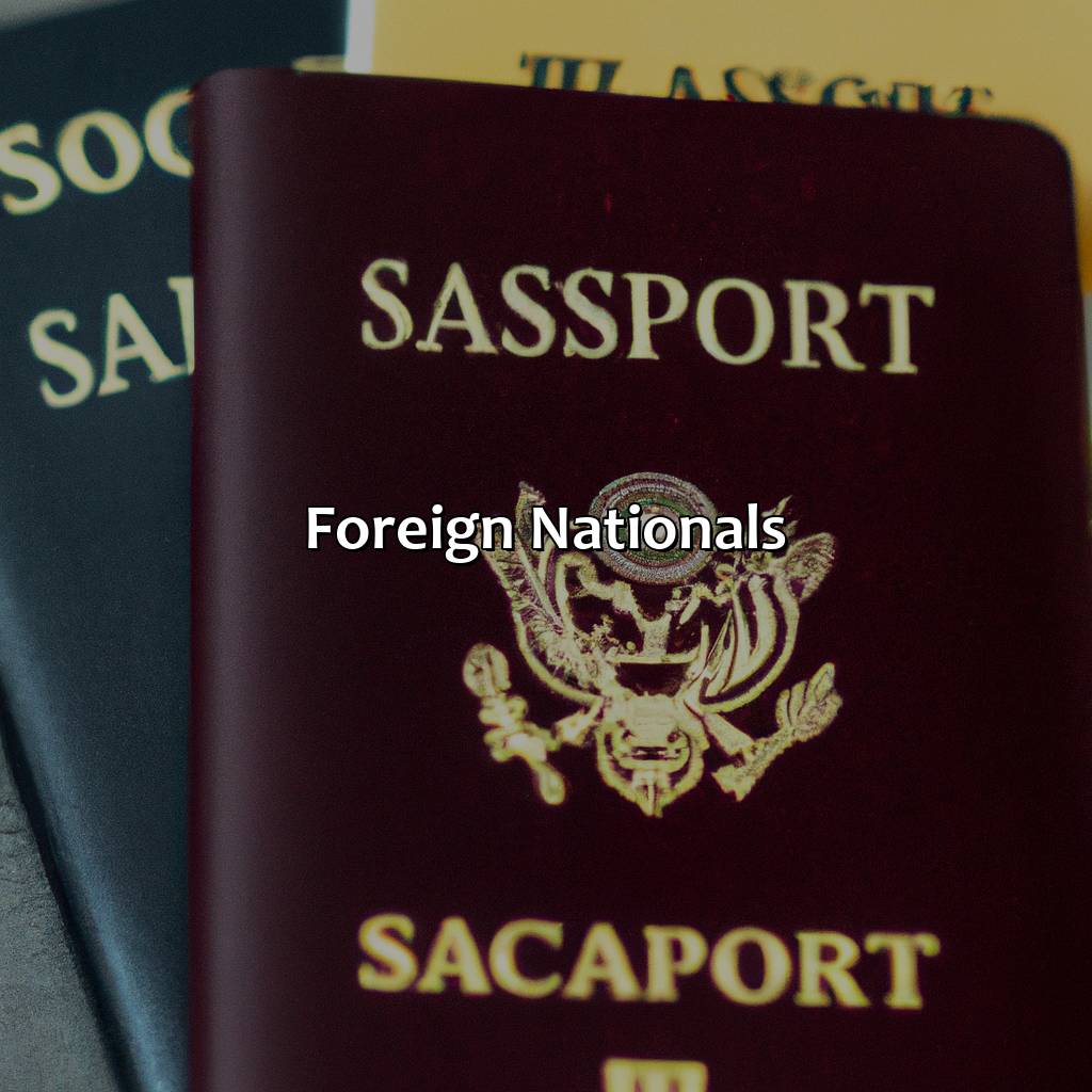 Foreign Nationals-who has a social security number?, 