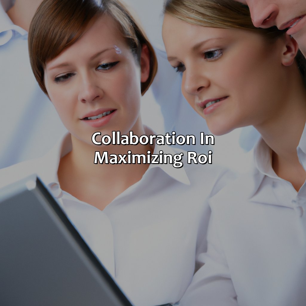 Collaboration in Maximizing ROI-who is responsible for maximizing the return on investment (roi)?, 