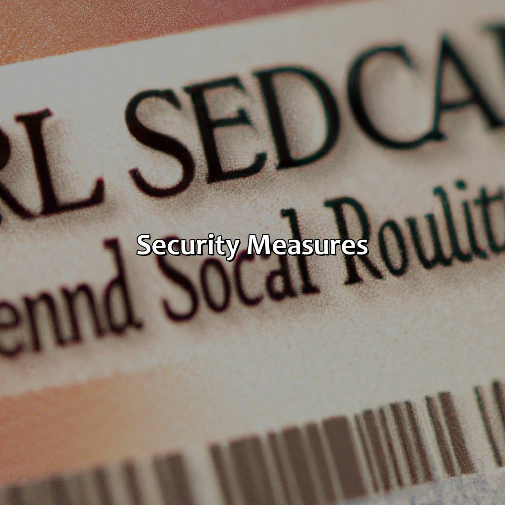 Security Measures-who is the issuing authority of social security card?, 