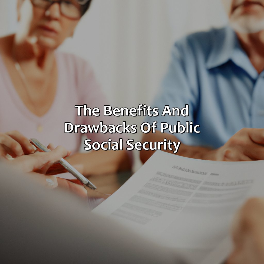 The Benefits and Drawbacks of Public Social Security-who moved social security from private to public?, 