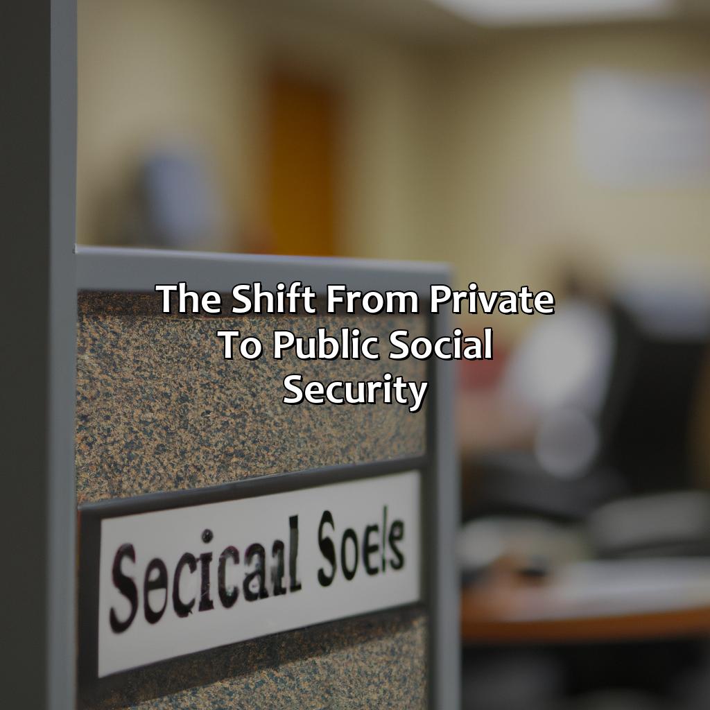 The Shift from Private to Public Social Security-who moved social security from private to public?, 