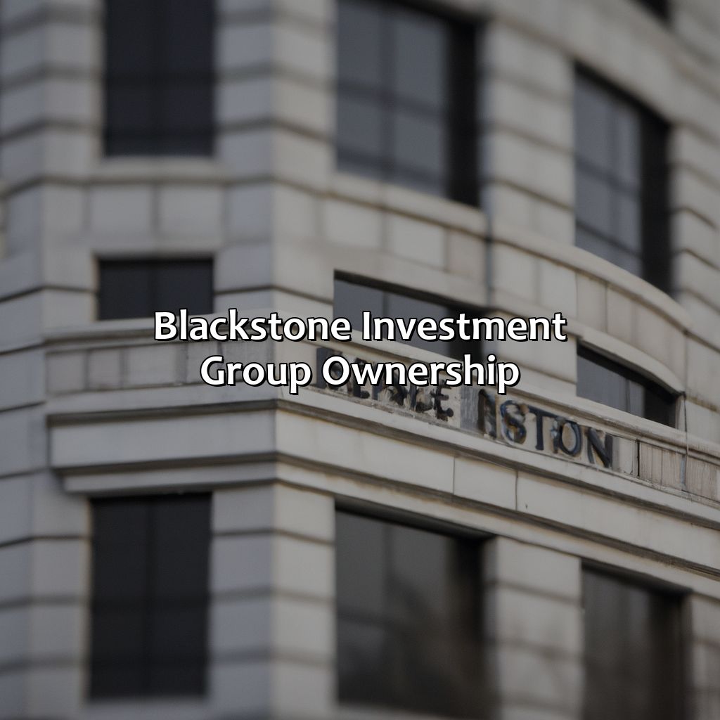 Blackstone Investment Group Ownership-who owns blackstone investment group?, 