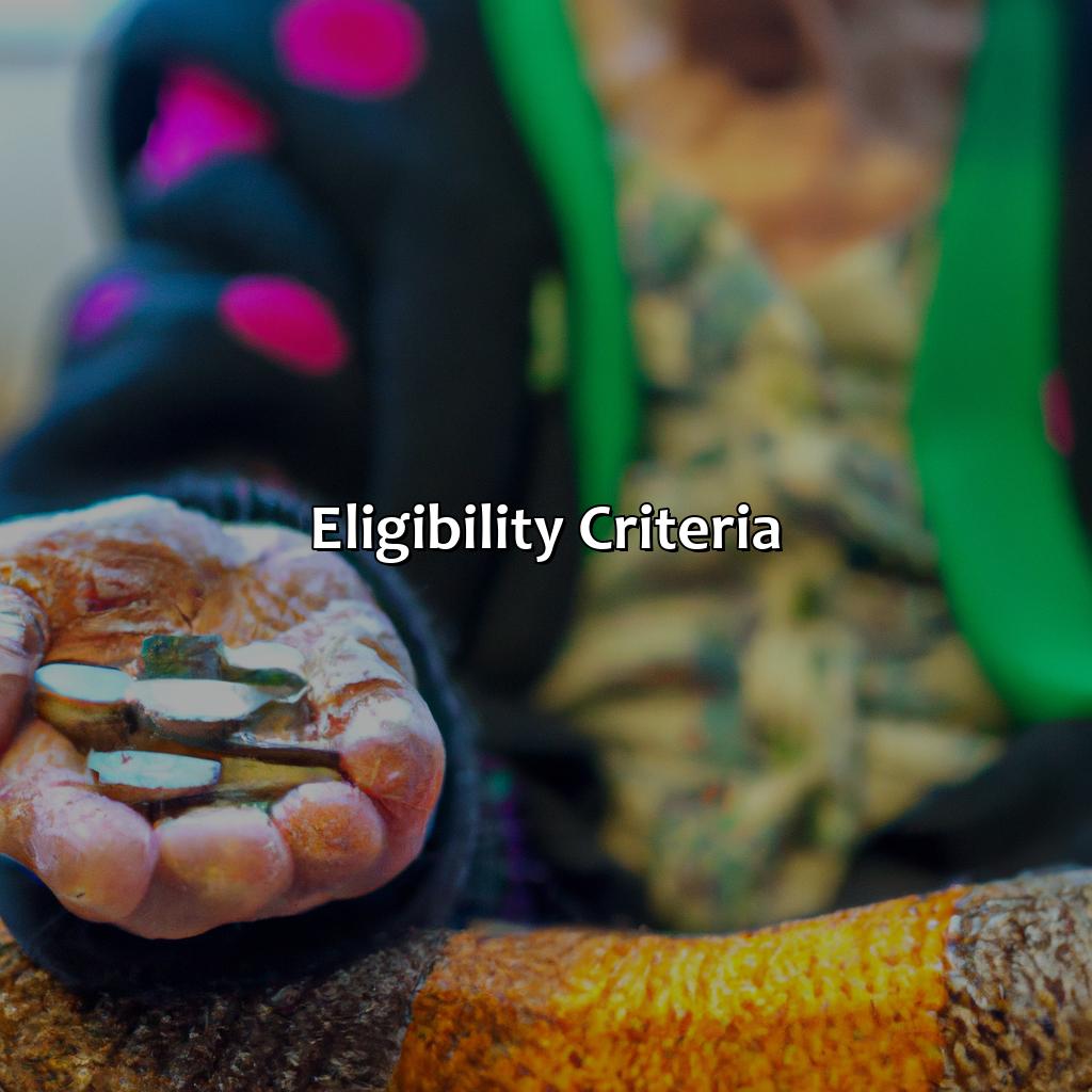 Eligibility Criteria-who qualifies for a widow