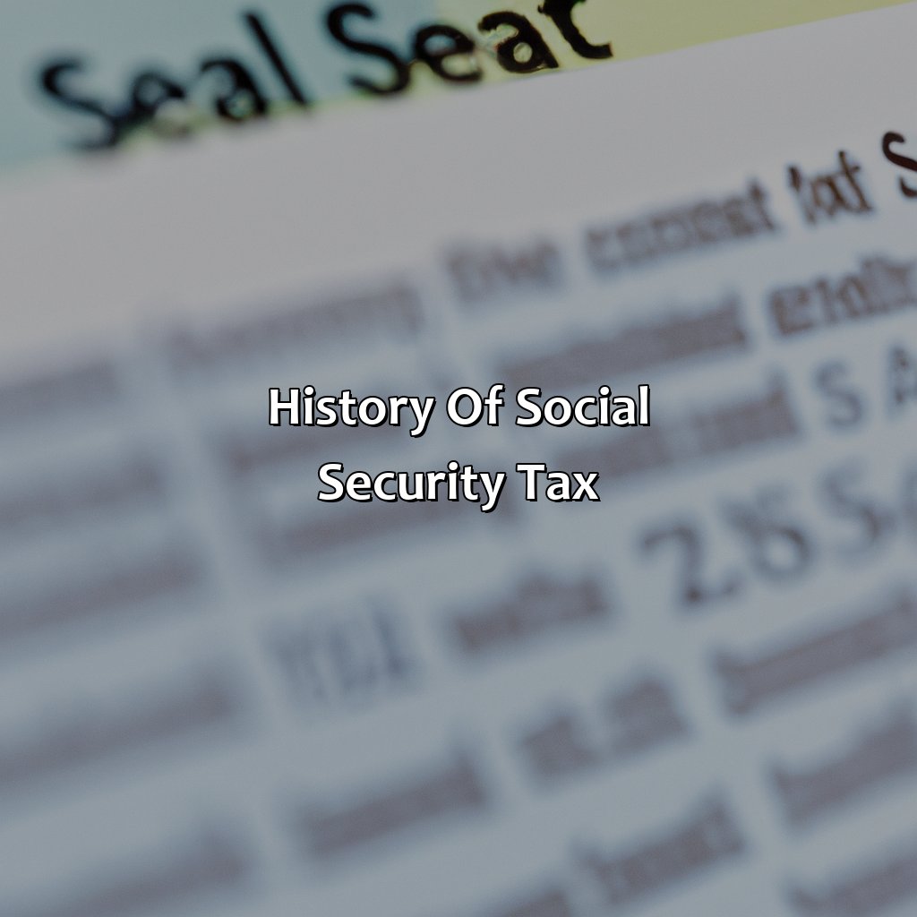 History of Social Security tax-who sponsored the tax on social security?, 