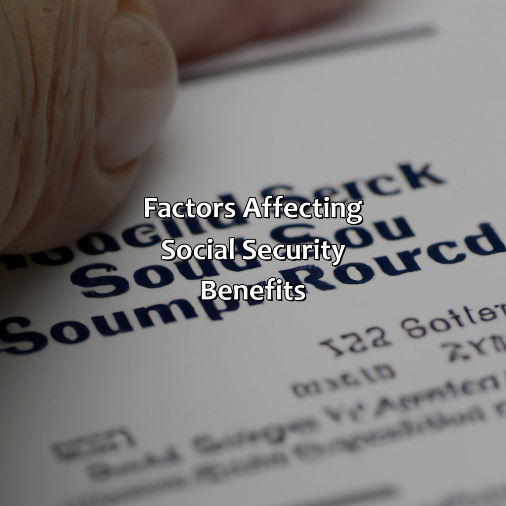 Factors Affecting Social Security Benefits-who will receive social security checks?, 