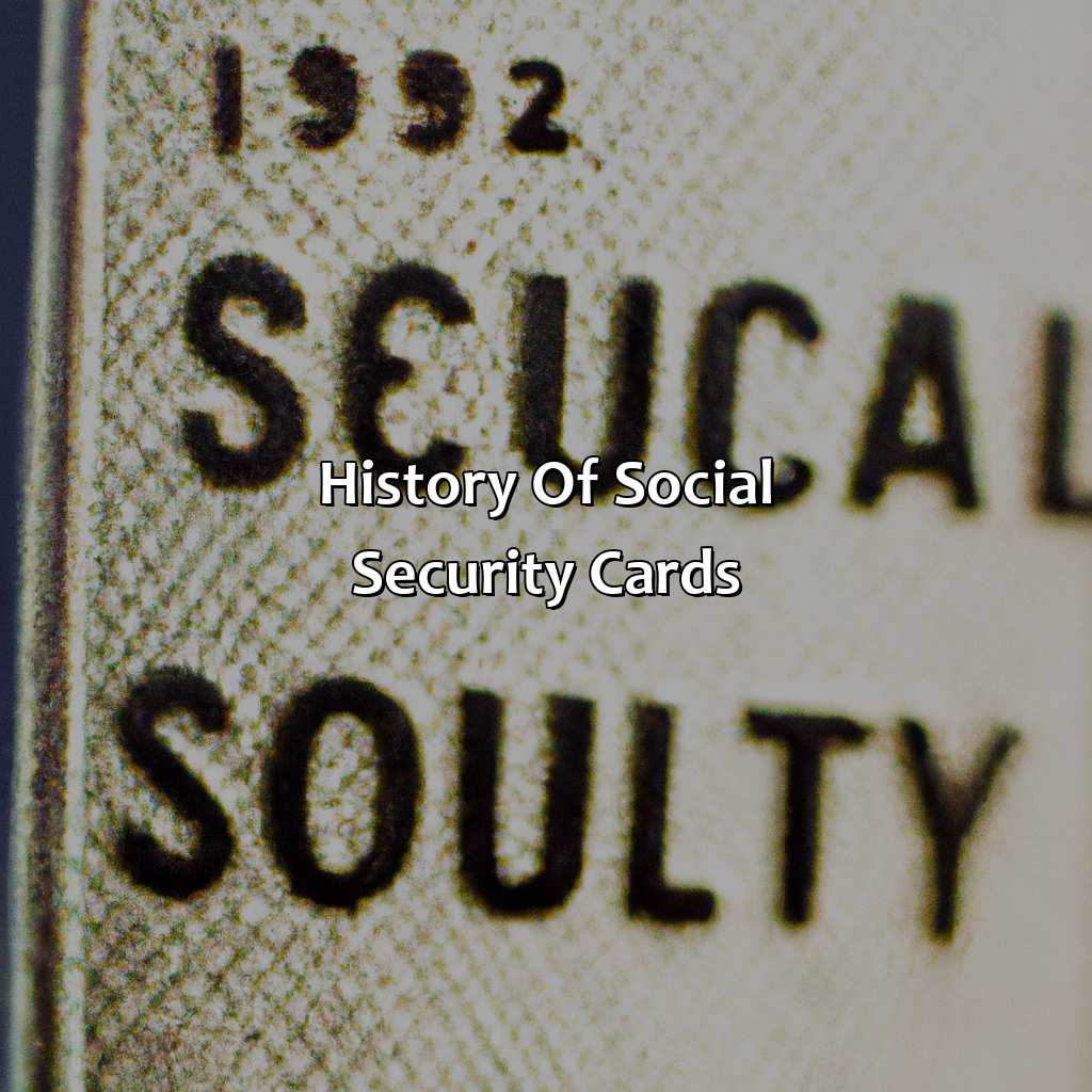 History of Social Security Cards-why are social security cards paper?, 