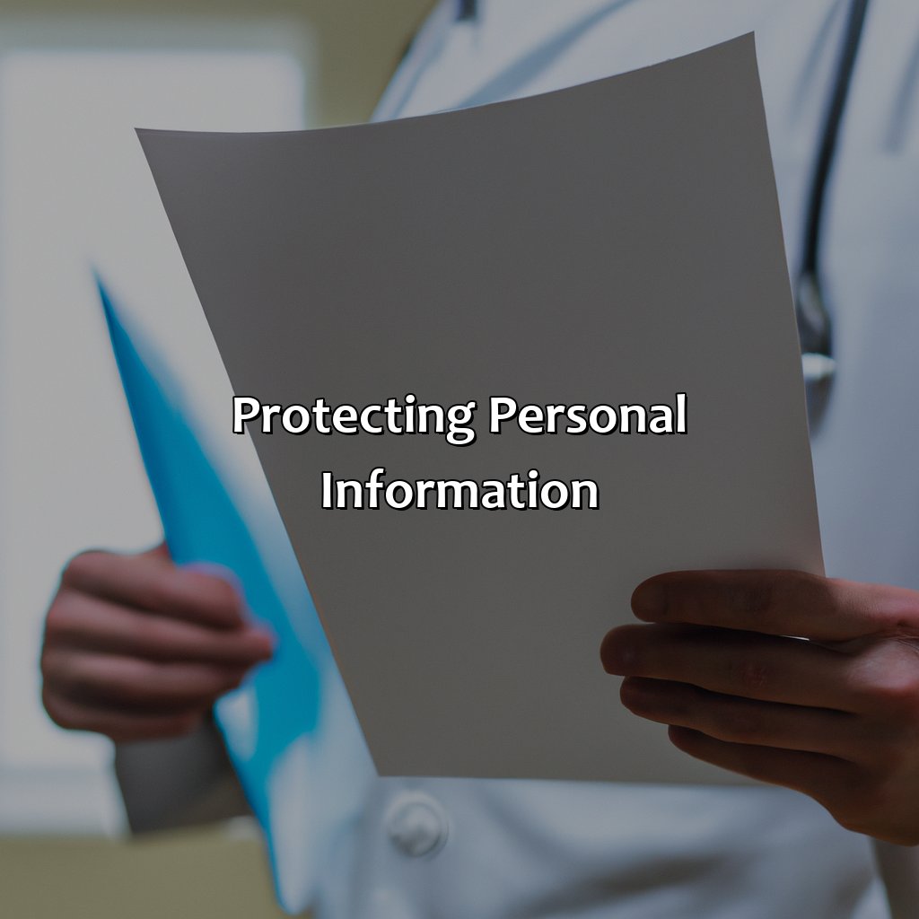 Protecting personal information-why do doctors ask for social security number?, 