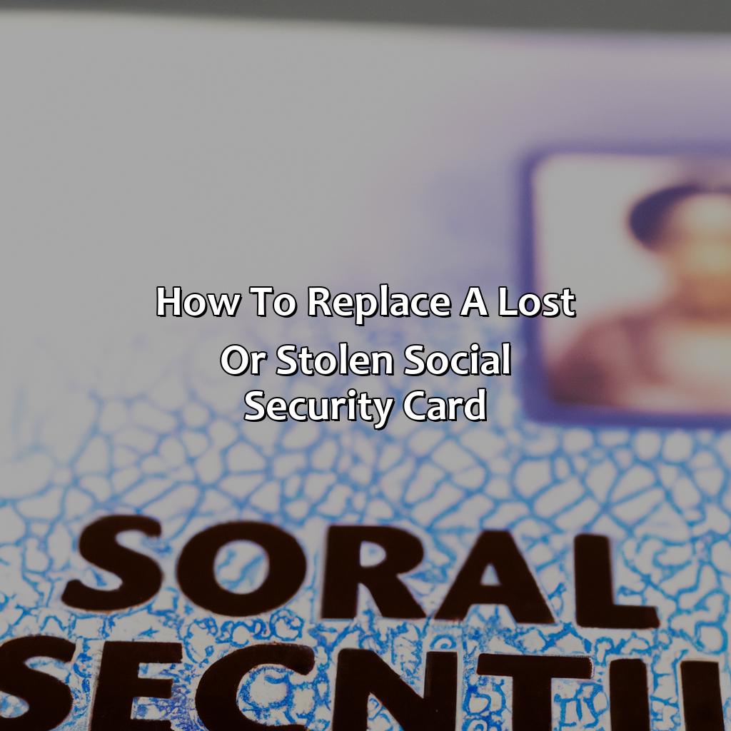 How to Replace a Lost or Stolen Social Security Card-why do i need my social security card to donate plasma?, 