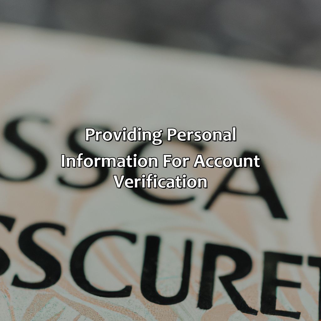 Providing Personal Information for Account Verification-why does amazon mechanical turk need my social security number?, 