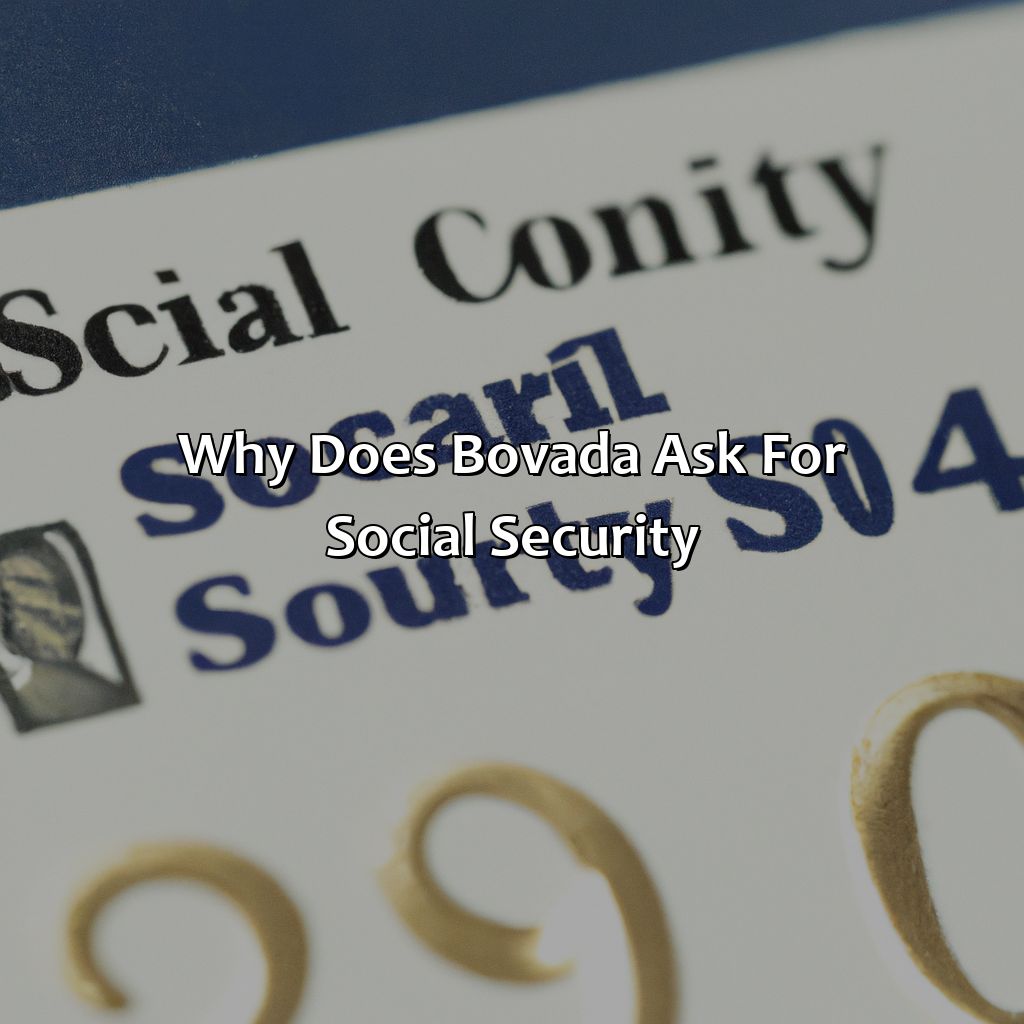 Why Does Bovada Ask For Social Security?