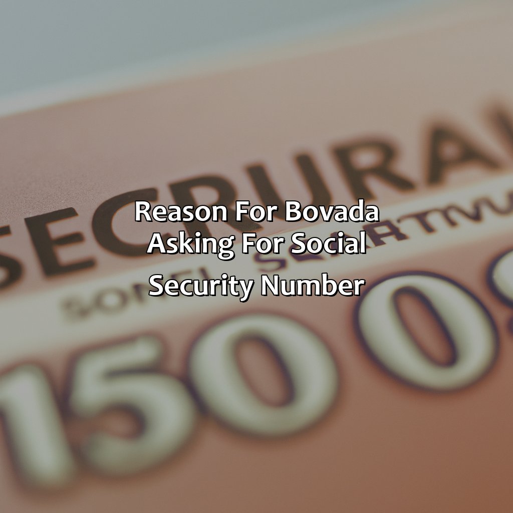 Reason for Bovada asking for Social Security number-why does bovada ask for social security?, 