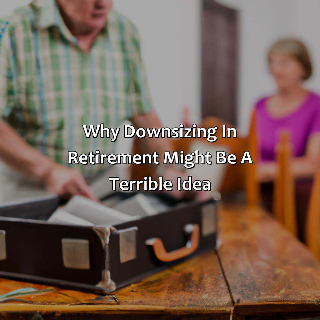 Why Downsizing In Retirement Might Be A Terrible Idea?