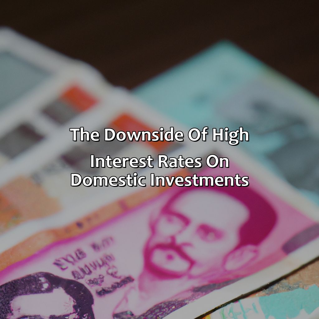 The Downside of High Interest Rates on Domestic Investments-why high interest rates attract foreign investment?, 