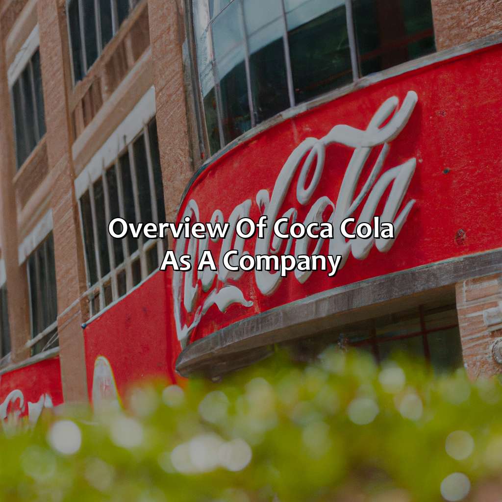 Overview of Coca Cola as a Company-why is coca cola a good investment?, 