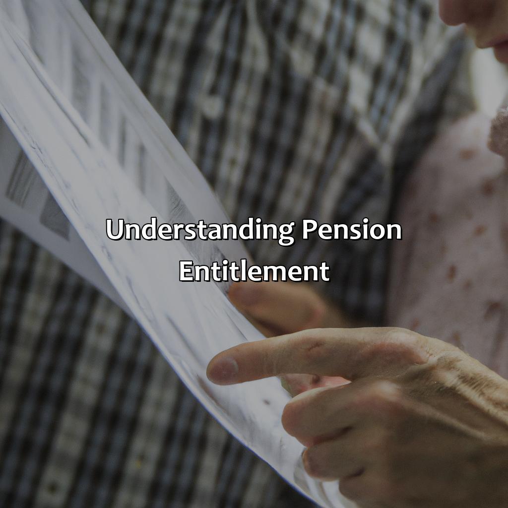 Understanding Pension Entitlement-why is my wife entitled to my pension?, 