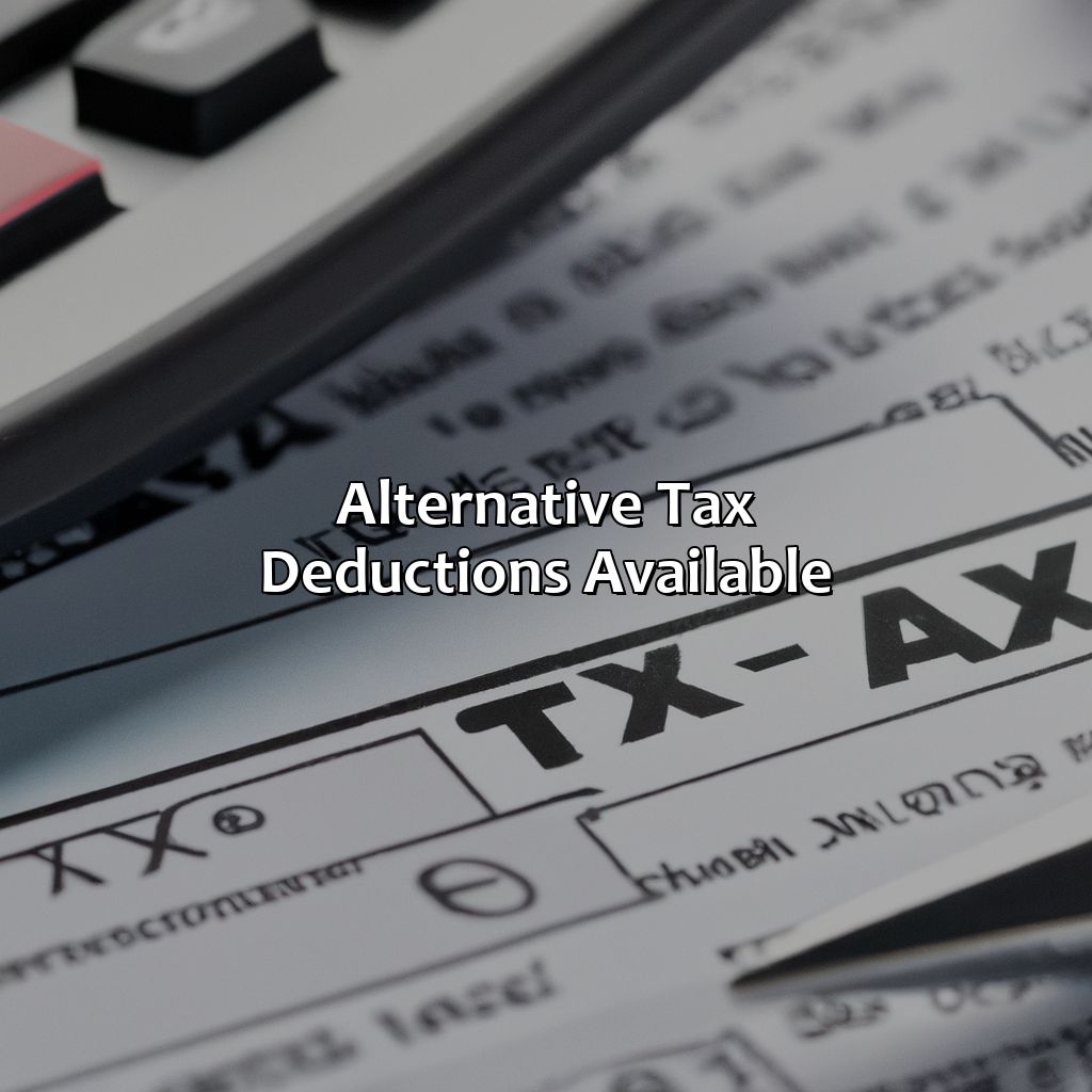 Alternative tax deductions available-why is social security tax not deductible?, 