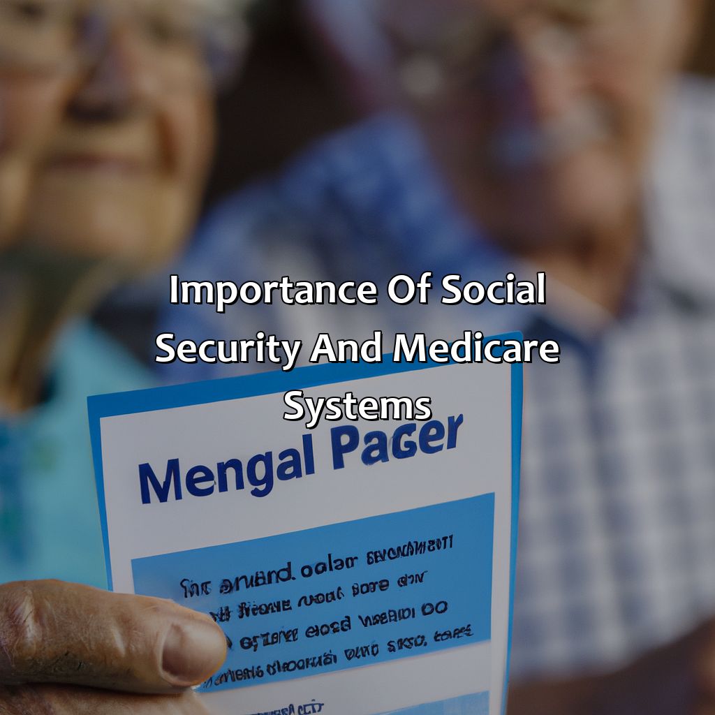 Importance of Social Security and Medicare Systems-why is there a social security and medicare system in place?, 