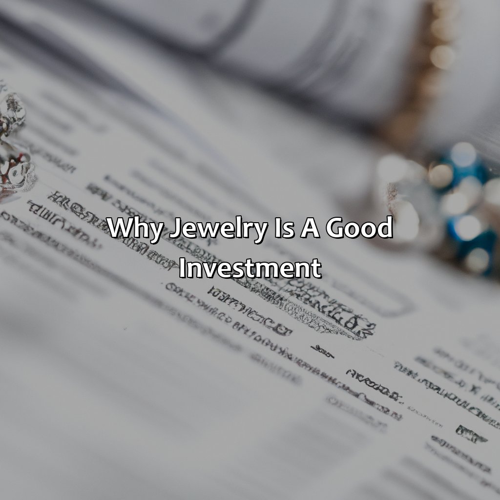 Why Jewelry Is A Good Investment?