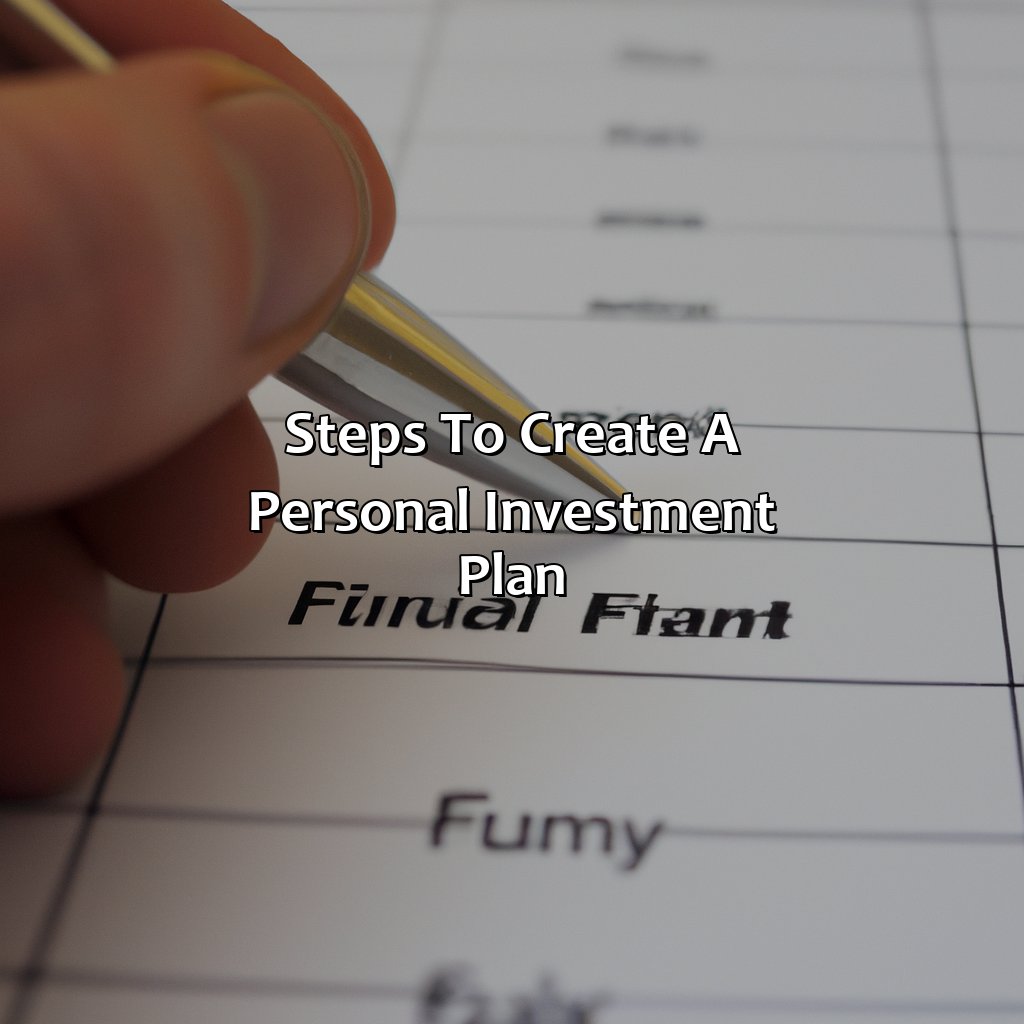 Steps to Create a Personal Investment Plan-why should you make a personal investment plan?, 