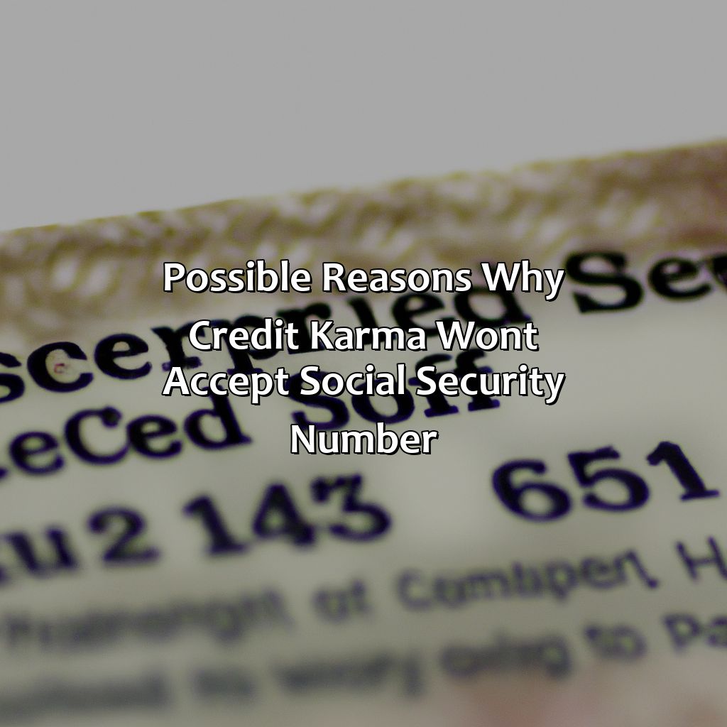 Possible Reasons why Credit Karma won