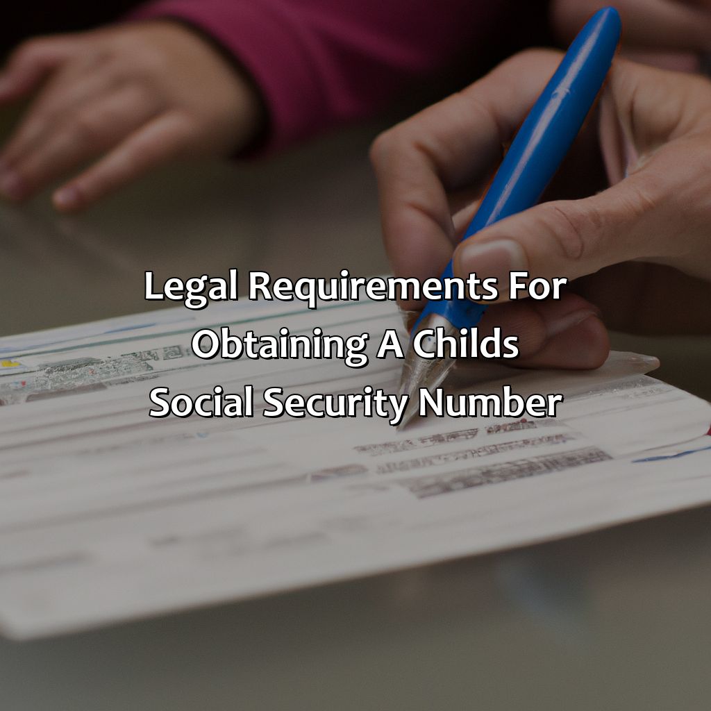 Legal requirements for obtaining a child
